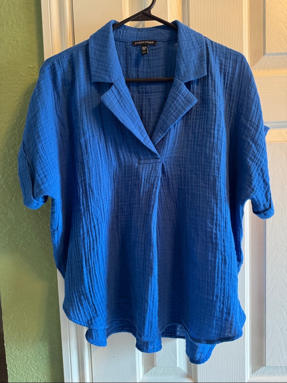 Eileen Fisher Organic Cotton blouse